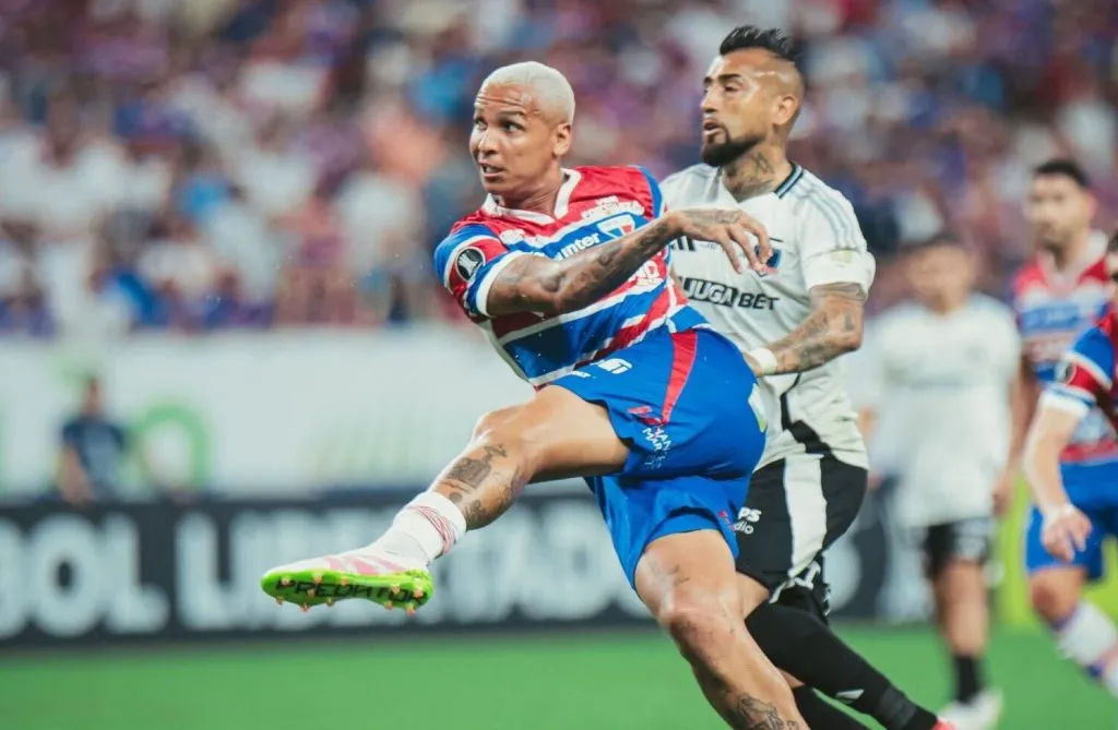 Colo Colo mira de lejos la clasificación a los octavos de la Copa Libertadores. Foto: Fortaleza.