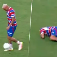 No se vio en televisión: la simulación de Deyverson que desató la molestia en Colo Colo y en Brasil