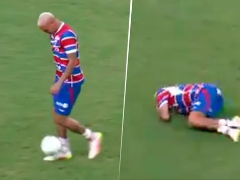 La simulación de Deyverson que desató la molestia en Colo Colo y en Brasil