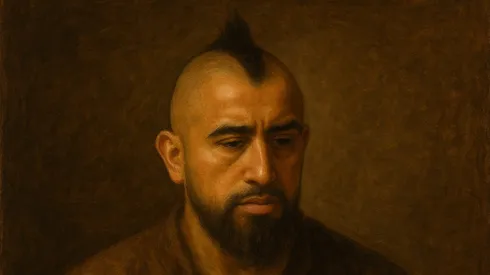 Arturo Vidal fue víctima de un cruel meme tras la goleada de Colo Colo en Fotaleza