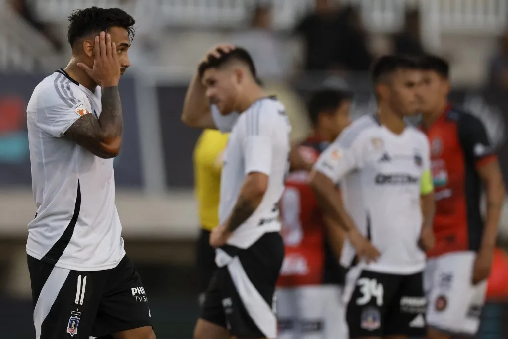 Para Gonzalo Fouillioux, Colo Colo juega sin alegría. Foto: Andres Pina/Photosport