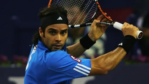 Fernando González en el Tennis Masters Cup 2007.