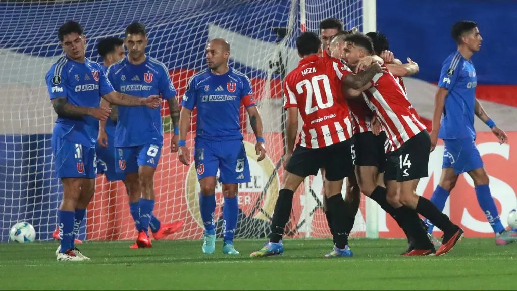 La U se complicó en la tabla de posiciones de Copa Libertadores. Foto: Photosport