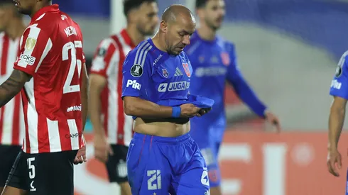 Marcelo Díaz lamenta la dura derrota de la U contra Estudiantes.