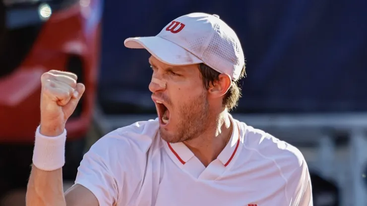 Nicolás Jarry comenzó de buena manera en el Masters 1000 de Roma