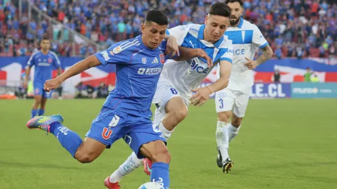 Fernando Zuqui sorprendió a todos celebrando el triunfo de Estudiantes ante la U.