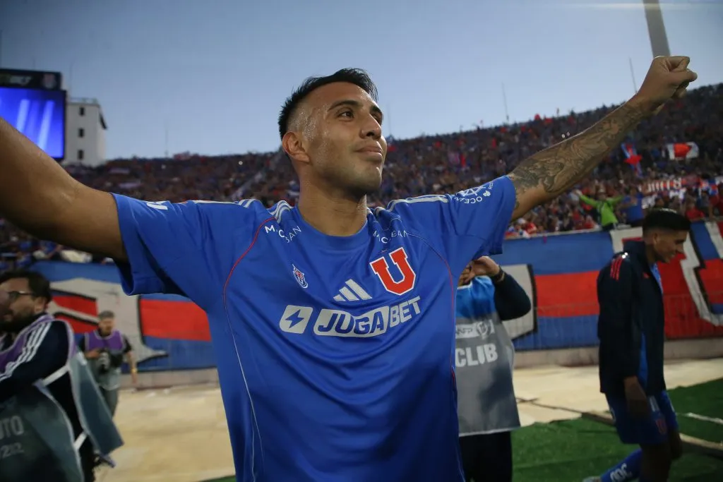 Rodrigo Contreras pide cancha en U. de Chile. Imagen: Photosport