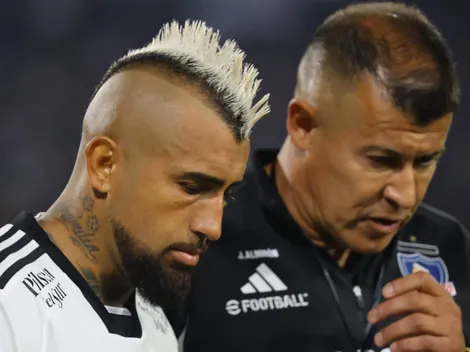 Vidal habla por primera vez de la "cama" a Almirón en Colo Colo