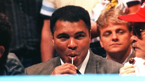 Muhammad Ali siempre dejó en claro quien era su referente en el boxeo.