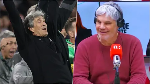 Guarello disfrutó a concho la clasificación del Betis de Pellegrini a la final de Conference.