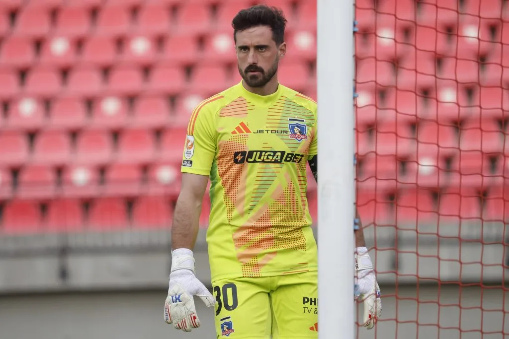 Fernando de Paul vuelve al arco de Colo Colo. Imagen: Photosport