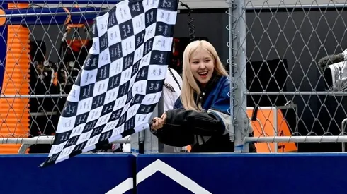 Rosé de Blackpink en el GP de Miami de la F1.