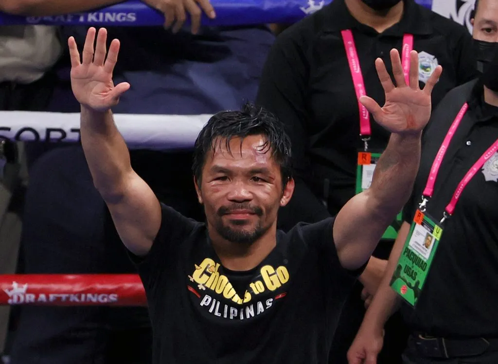 Manny Pacquiao tuvo su última pelea ante Yordenis Ugas el 21 de agosto del 2021 en Las Vegas, Nevada.  (Foto: Ethan Miller/Getty Images)
