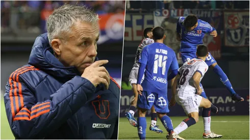 DT de la U advierte a debutante goleador azul.