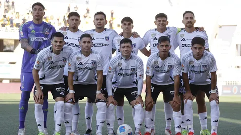 Formación confirmada de Colo Colo contra Deportes Limache.
