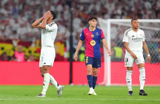 Real Madrid está en el segundo lugar con 75 puntos y está obligado a sumar de a tres – Getty