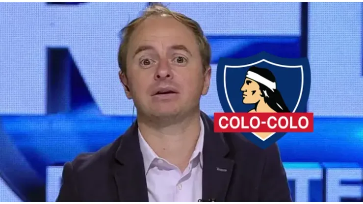 El periodista se lanzó con todo contra la figura alba.
