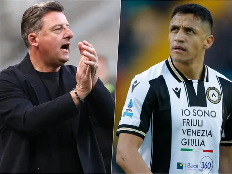 ¿Se queda? DT de Udinese sorprende a todos al hablar de Alexis