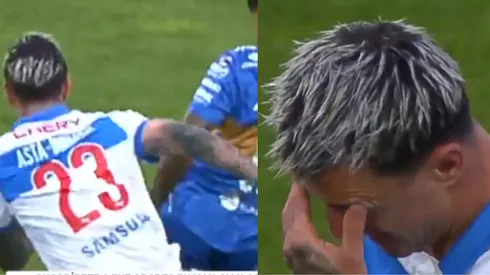 Tomás Asta-Buruaga cometió otro error que terminó en gol para el rival de los Cruzados.