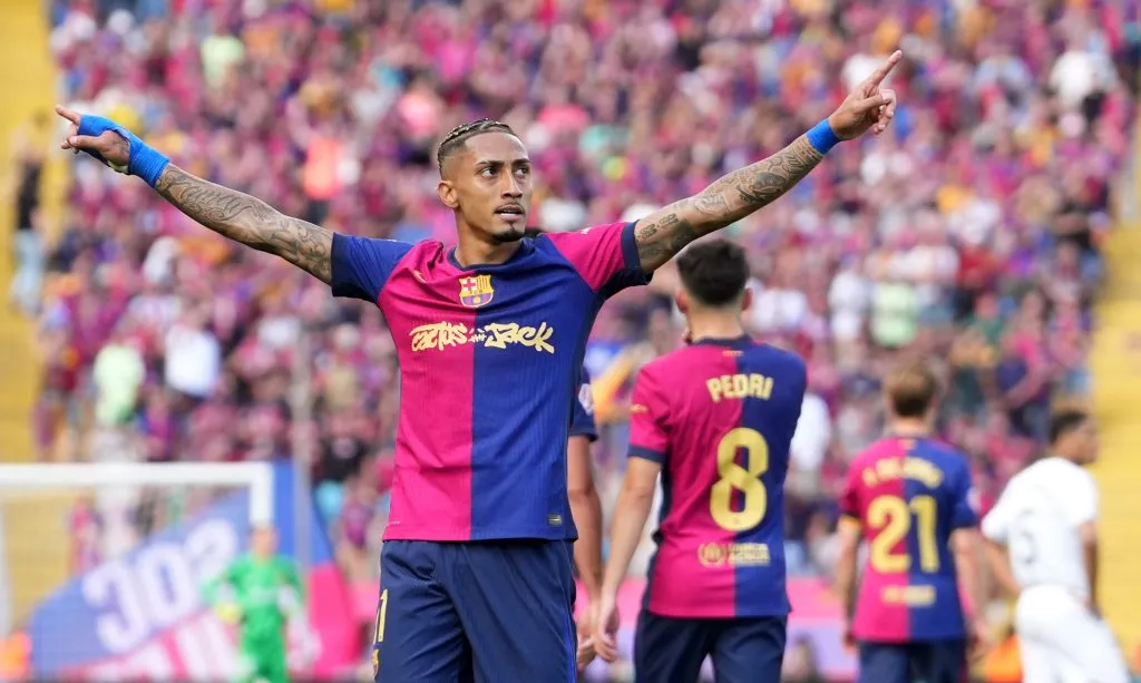 Raphinha fue uno de los mejores del Barcelona en El Clásico | Getty Images