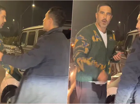 La tensa pelea entre Bravo y un conductor