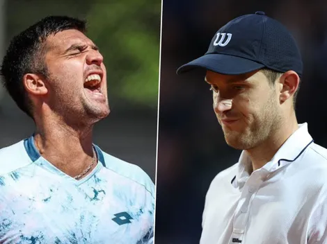 Barrios es el nuevo N°2 de Chile y Jarry se desploma en el ranking