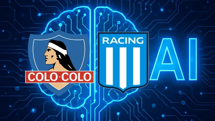 Descubre qué dice la inteligencia artificial para el partido Colo Colo vs. Racing.