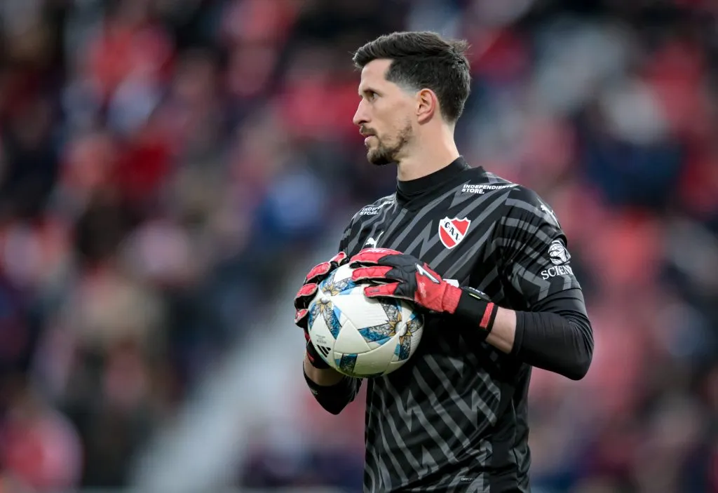 Rodrigo Rey es un baluarte en Independiente de Avellaneda. (Marcelo Endelli/Getty Images).