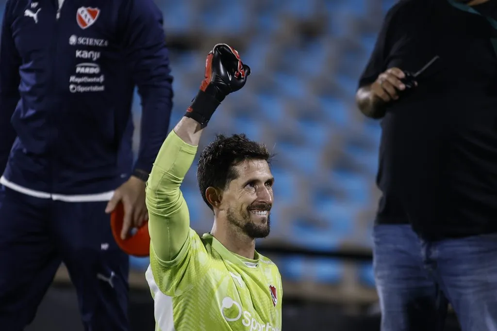 Rodrigo Rey es una figura indiscutida de Independiente de Avellaneda. (Ernesto Ryan/Getty Images).