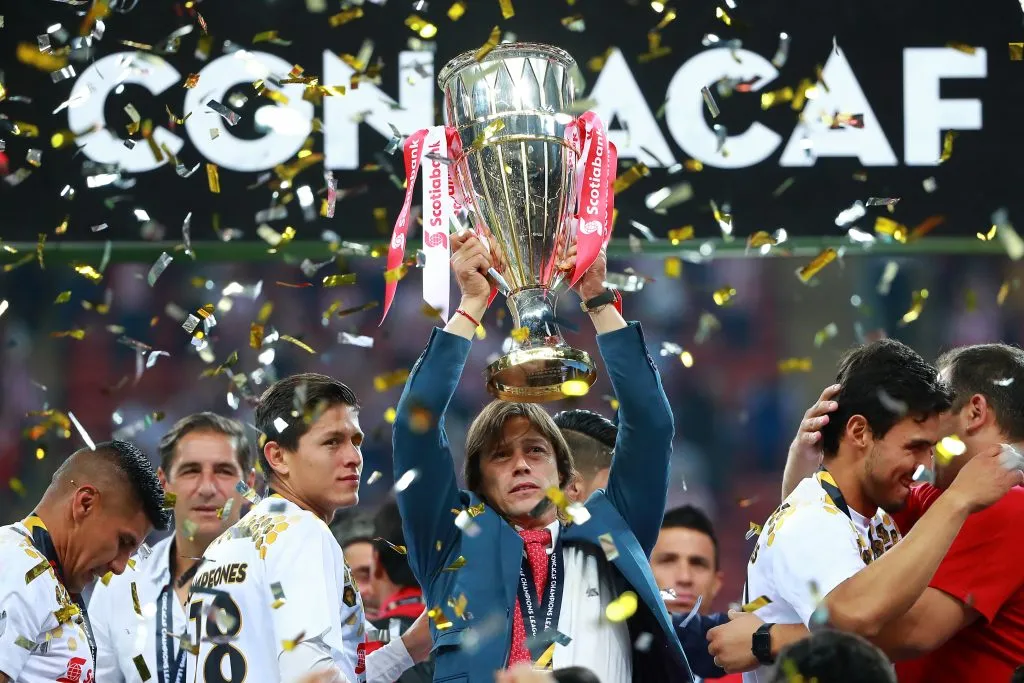 Matías Almeyda fue campeón de la Copa y la Liga MX con Chivas de Guadalajara. (Héctor Vivas/Getty Images).