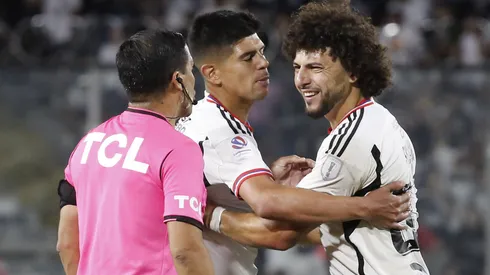 Esteban Pavez y Maxi Falcón en Colo Colo.