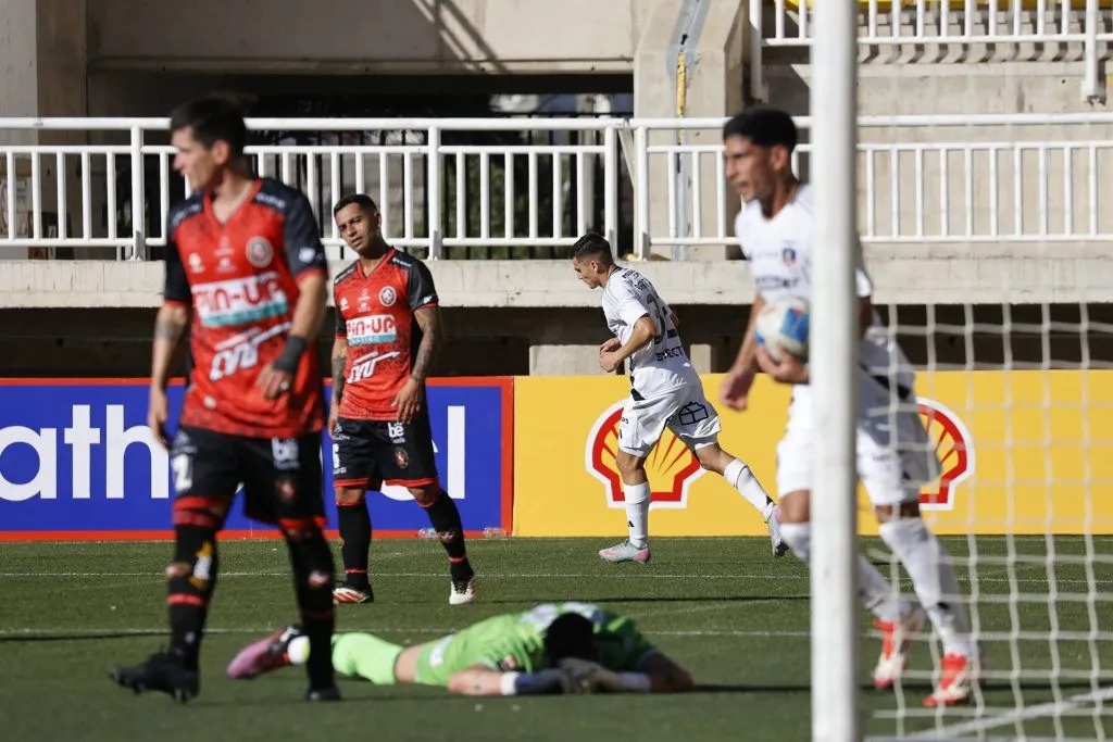 El gol de Cepeda no fue celebrado por Colo Colo y eso lo notó Limache