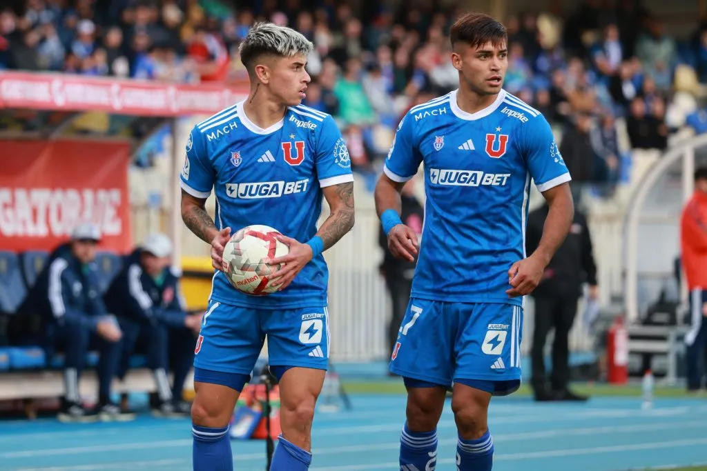La banda derecha fue un arma trascendental para la U con Hormazábal y Guerrero. FOTO: Eduardo Fortes/Photosport