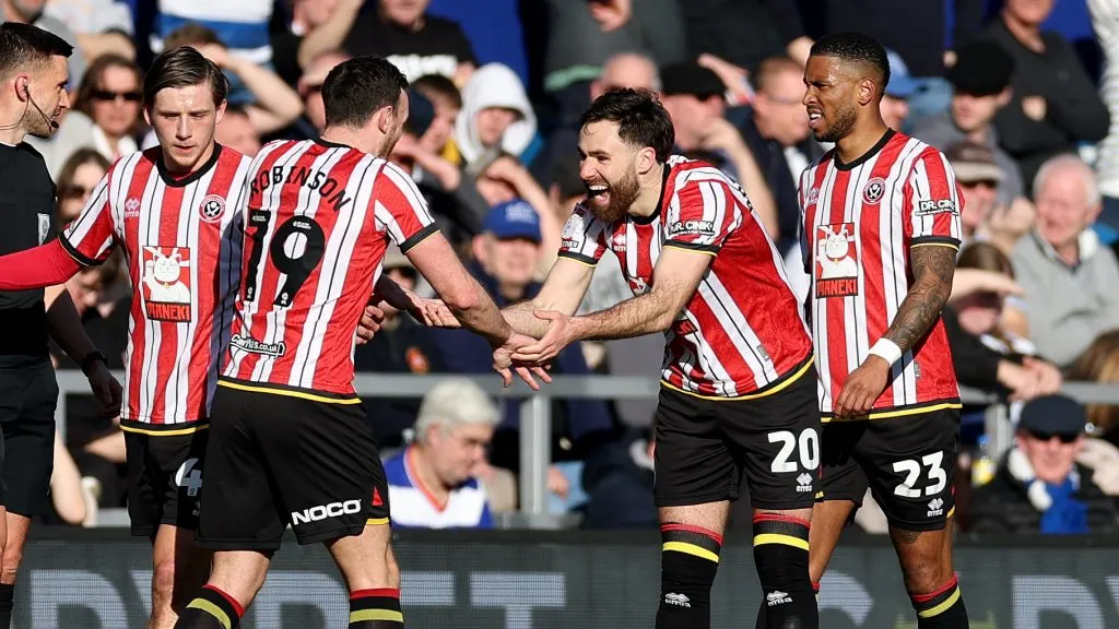 Ben Brereton vuelve a la acción para ayudar al Sheffield United a conseguir el ascenso a la Premier League. Foto: Getty Images.