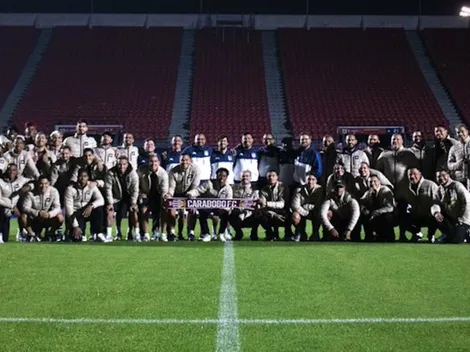 Carabobo recibe especial motivación contra la U: "Nunca estamos..."