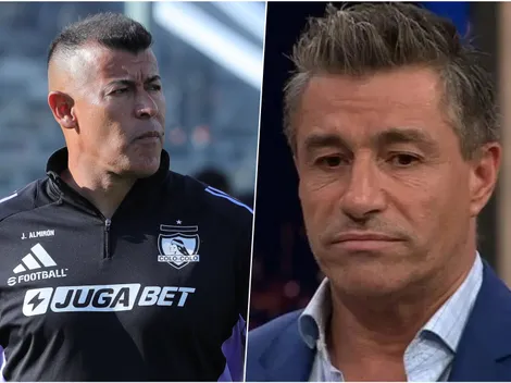 El duro palo de Solabarrieta a Almirón en Colo Colo