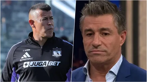 Solabarrieta le pega a Almirón en Colo Colo.