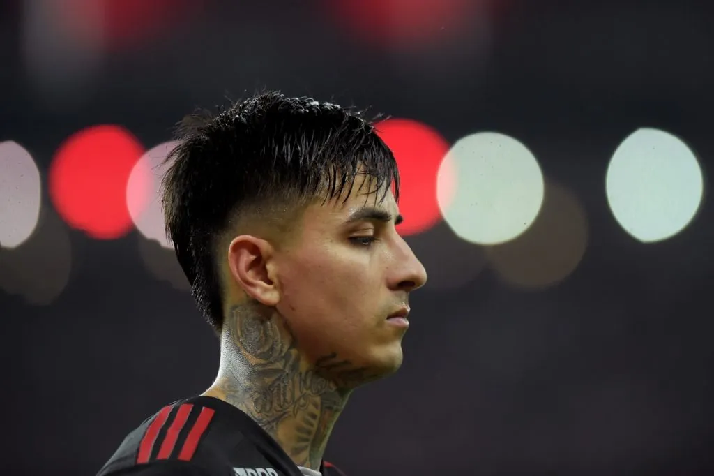 Erick Pulgar es baja en Flamengo por las próximas dos semanas (Getty Images)