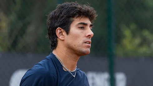 Cristian Garin en el Challenger de Oeiras en Portugal.