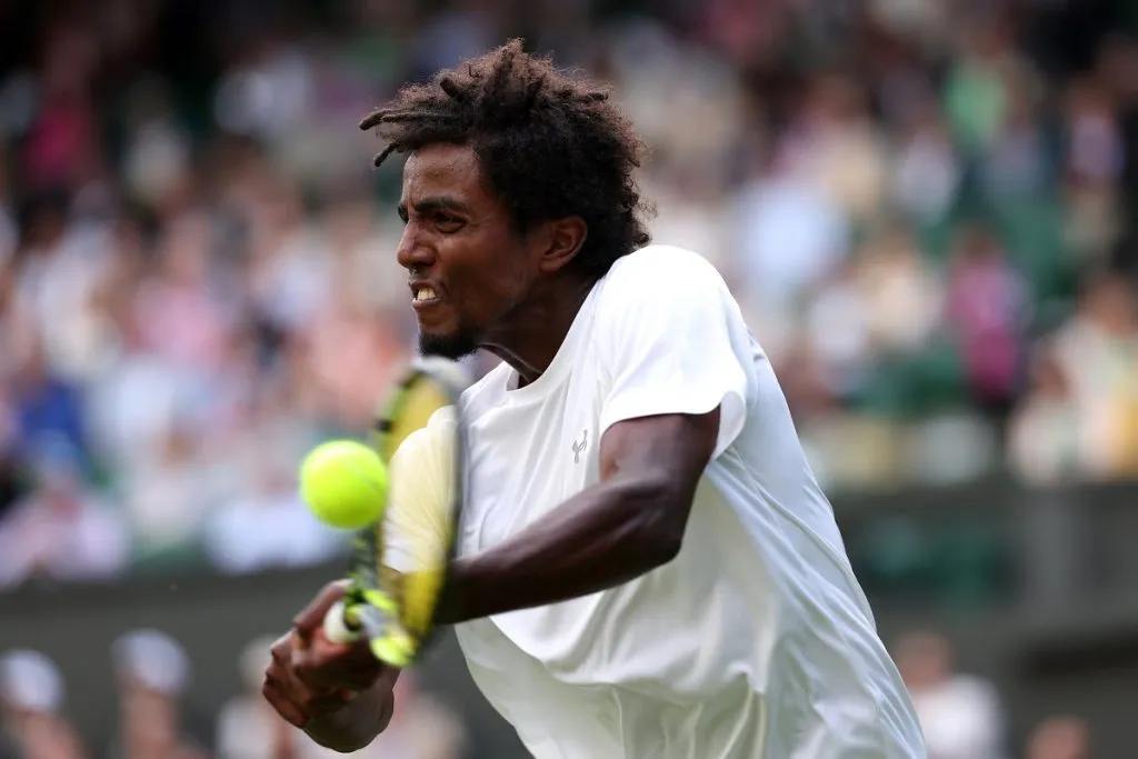 Elias Ymer en Wimbledon 2024 (Getty Images).