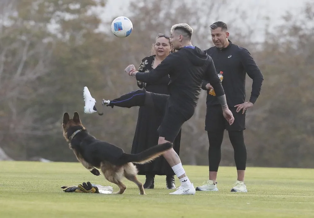 Campitos es apoyado por su familia en su nuevo sueño con el fútbol. Foto: Sifup.