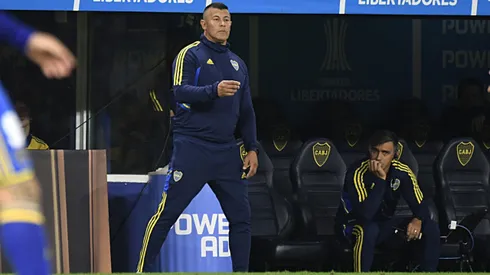 Jorge Almirón volvió a las instalaciones de Boca.