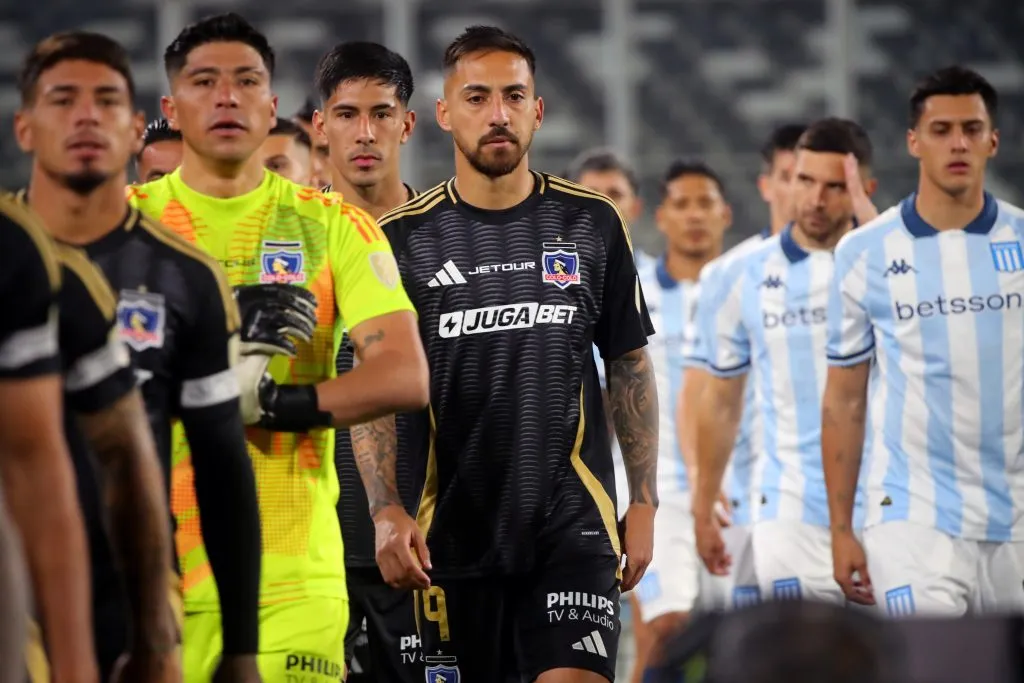 Colo Colo busca sumar su primer triunfo en Copa Libertadores ante Racing Club. (Foto: Jonnathan Oyarzun/Photosport)
