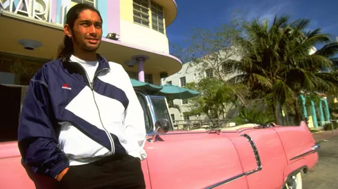 Marcelo Ríos en sus inicios como jugador profesional.