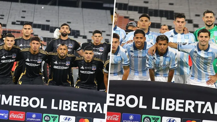 Colo Colo y Racing se enfrentan este miércoles.