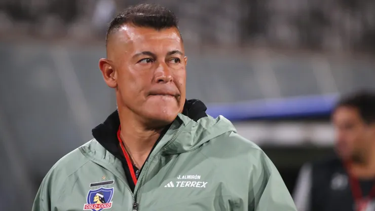 Jorge Almirón quiere seguir en Colo Colo