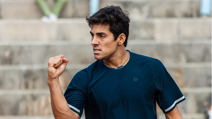 Cristian Garin en el Challenger Oerias