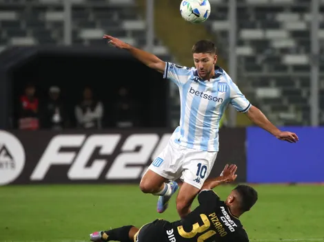 El último cambio de Racing Club para enfrentar a Colo Colo