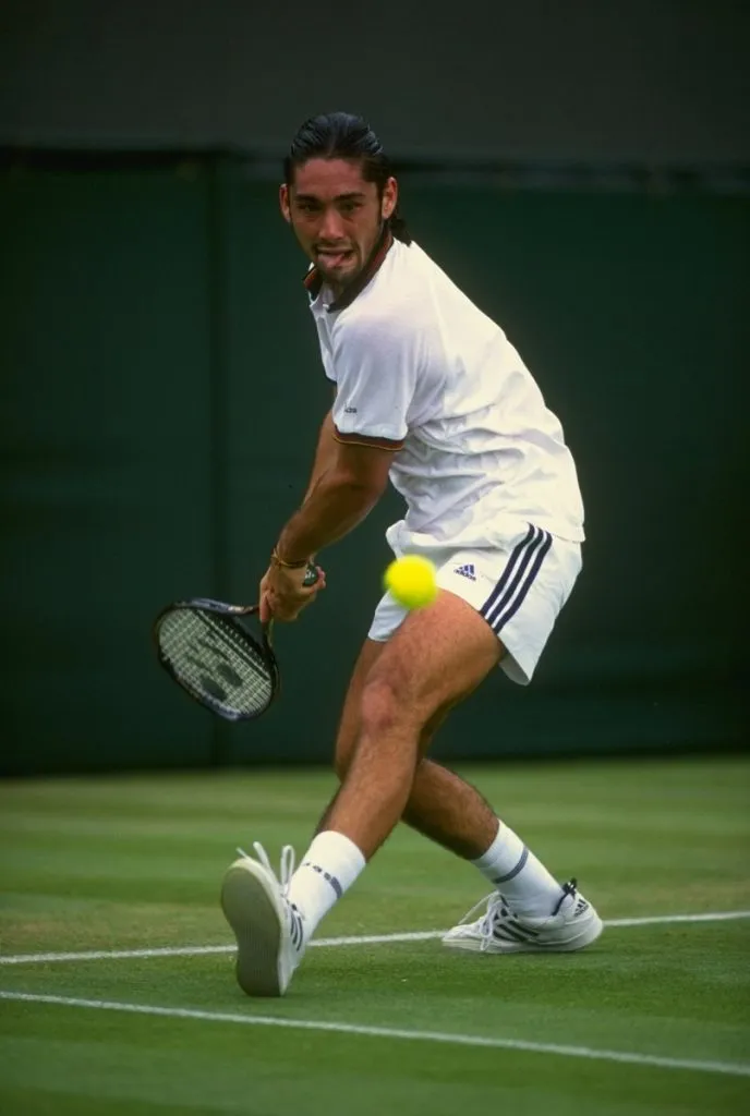 Marcelo Ríos en Wimbledon 1997 (Getty Images).
