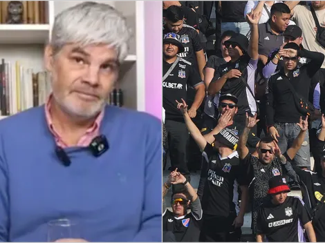 "Maldita policía..:": Guarello fustiga a hinchas albos a no ir ante Racing